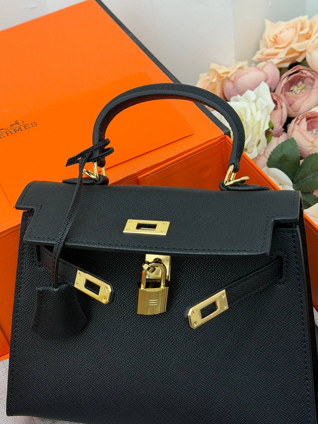 Hermès Kelly Mini Bag Black