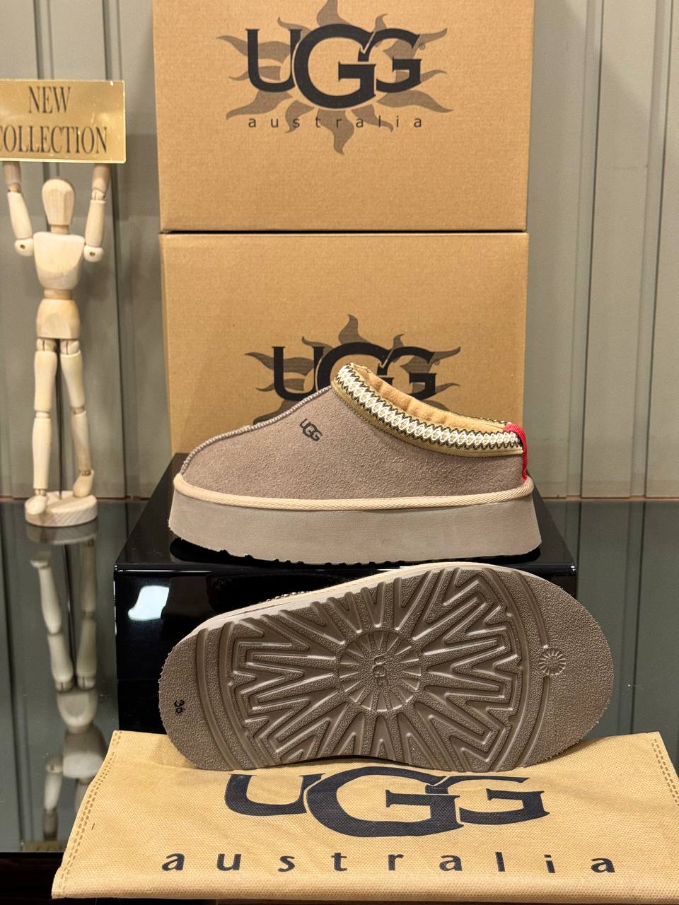 Ugg Tazz Μπεζ Σκούρο