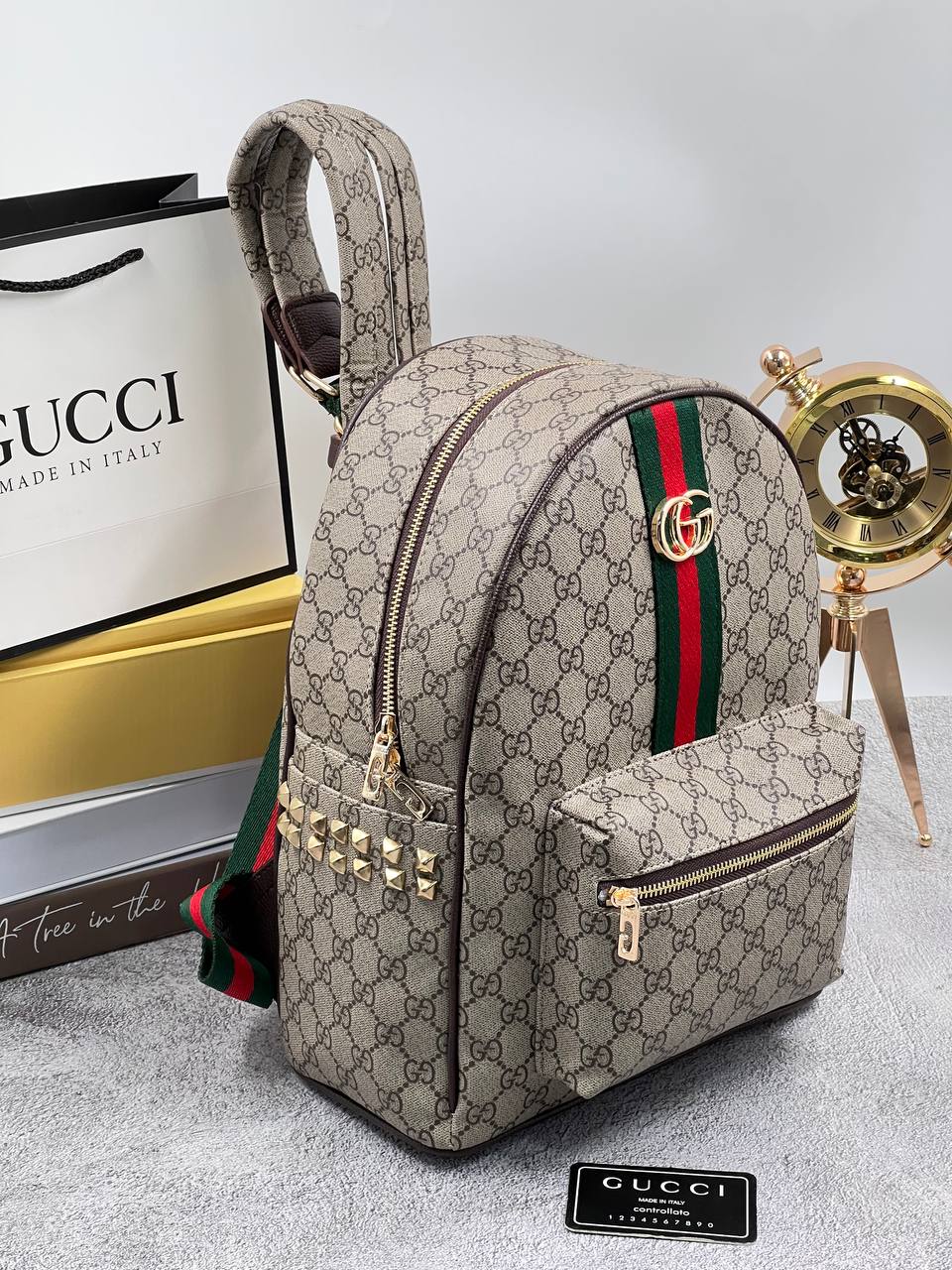 Gucci GG Canvas Backpack
