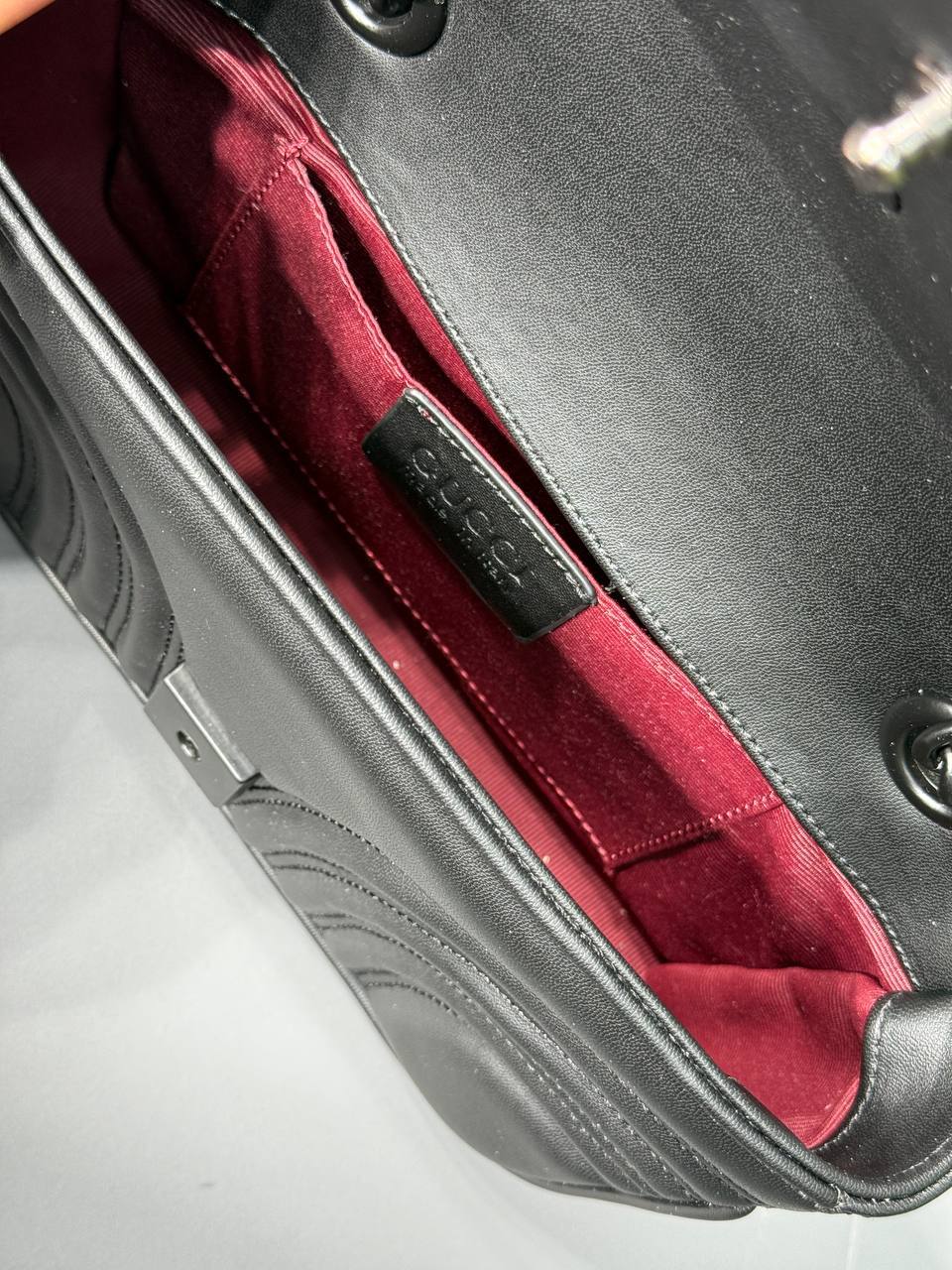 Gucci GG Marmont Shoulder Bag All Black