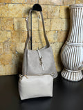 YSL Suede Beige