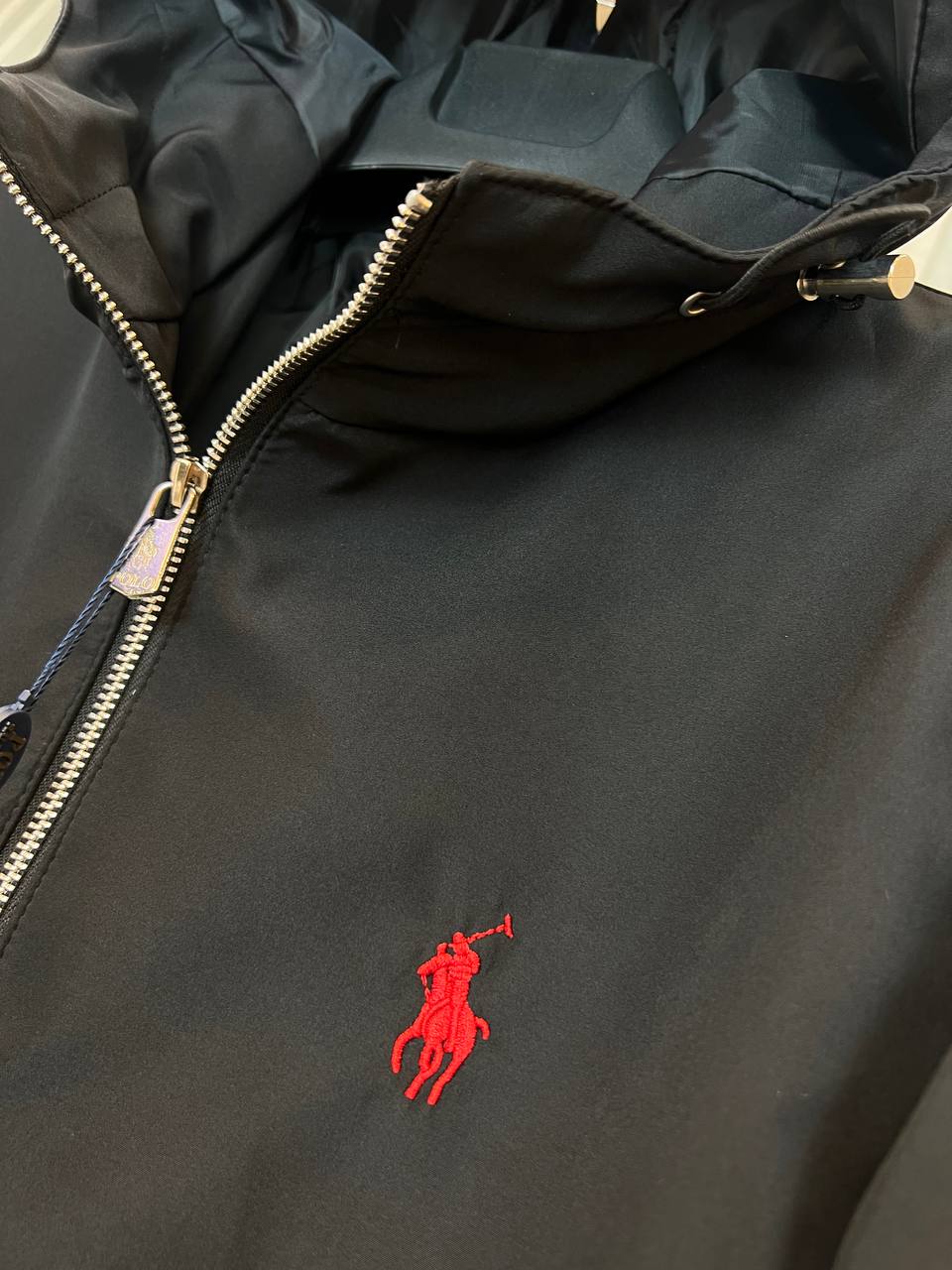 Polo Ralph Lauren Lightweight Hooded Jacket Black