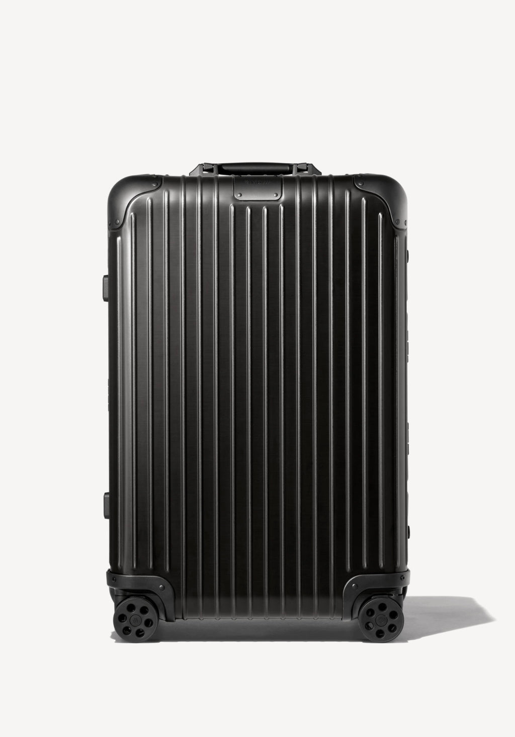 Rimowa Cabin Size Aluminium Suitcase Black