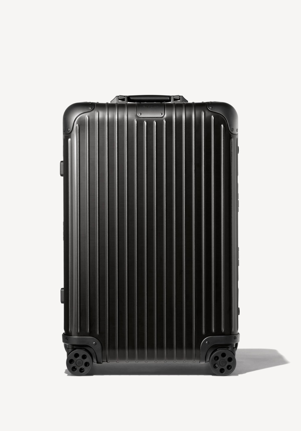 Rimowa Cabin Size Aluminium Suitcase Black