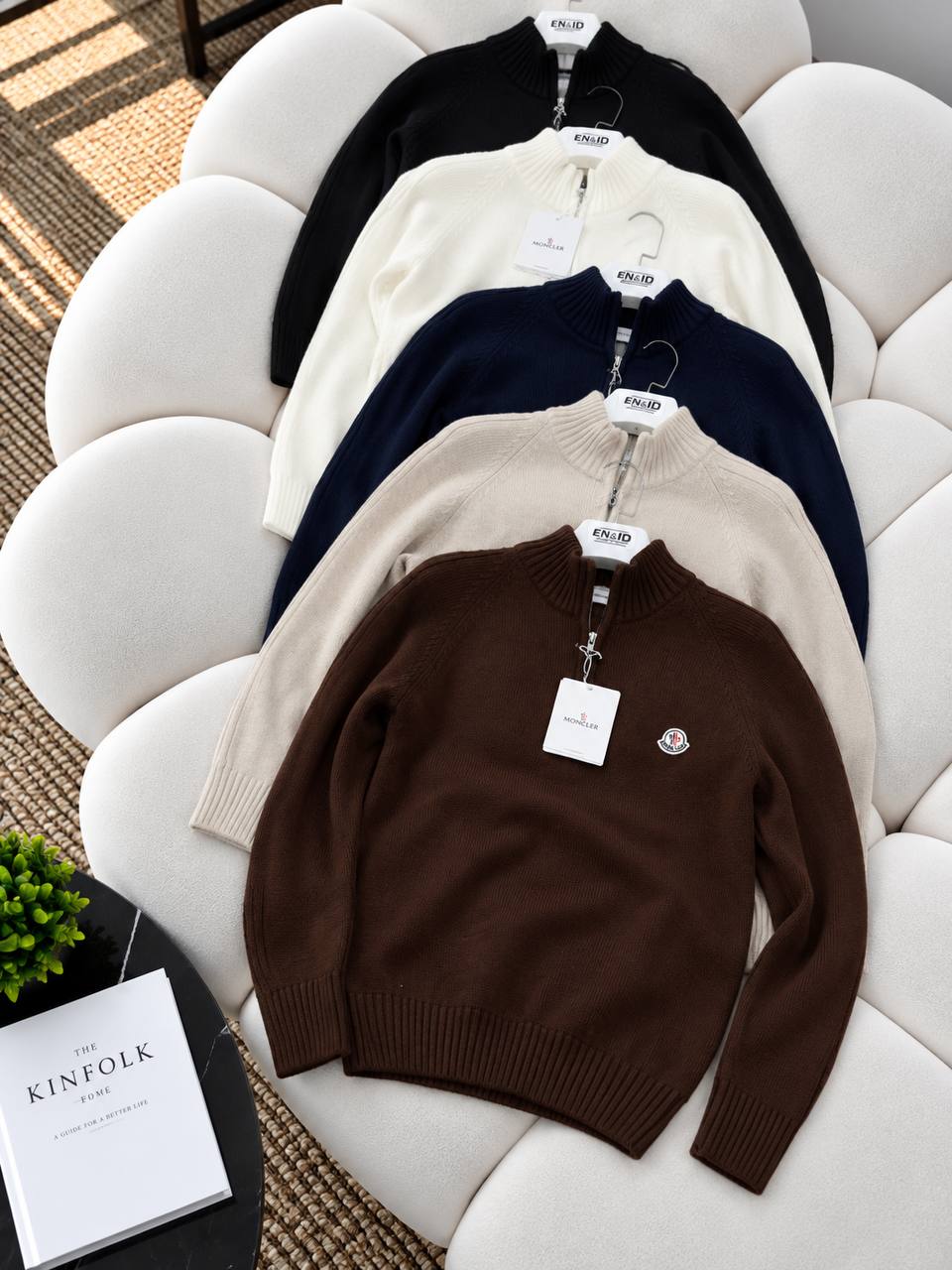 Moncler Ribbed Knit Sweater