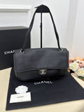 CHANEL Classic Flap Shoulder Bag Black