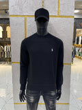 Polo Logo Sweatshirt Black
