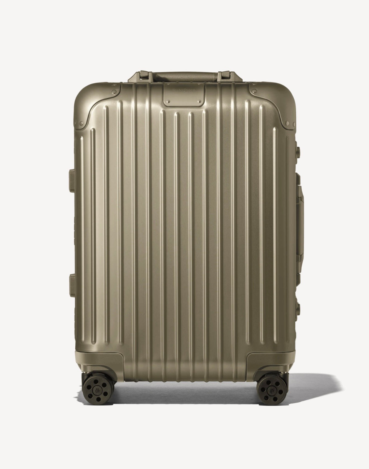Rimowa Cabin Size Aluminium Suitcase Titanium