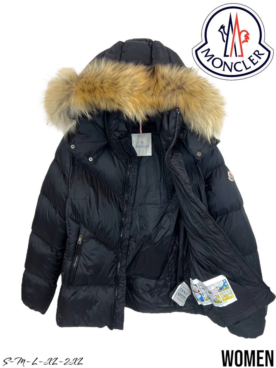 Moncler Down Jacket Black