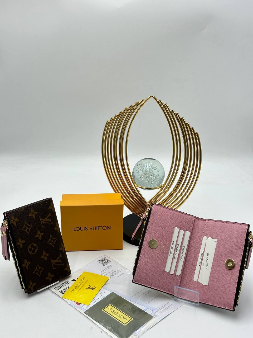 Louis Vuitton Πορτοφόλι Adele Ροζ