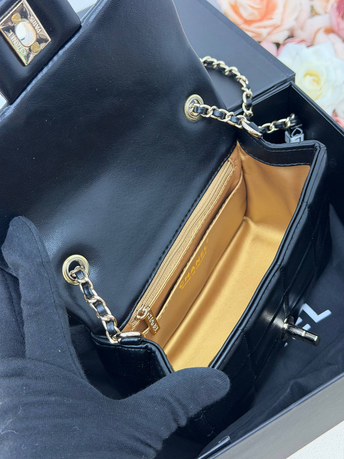 Chanel Mini Flap Bag Black