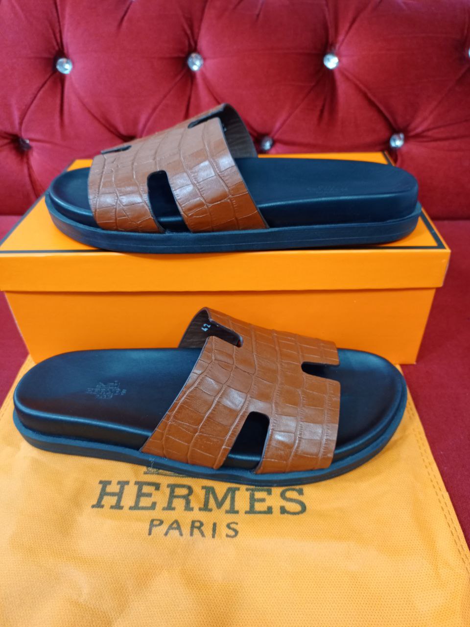 Hermes Slippers