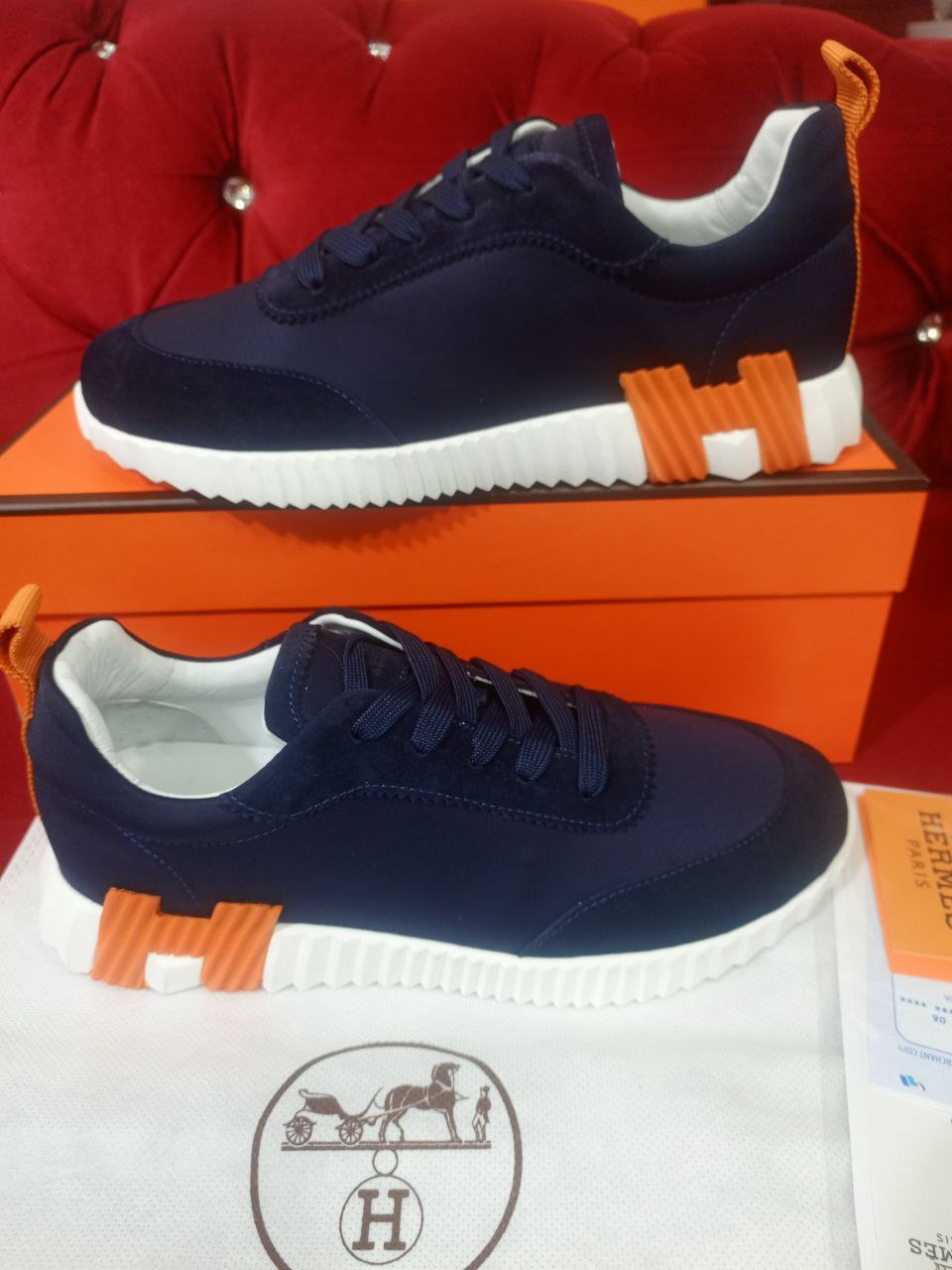 Hermes Μπλε Σκούρο