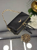 Zadig & Voltaire Wings Leather Crossbody Bag Black