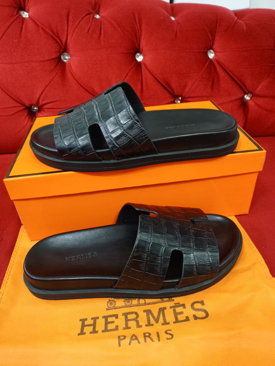 Hermes Slippers