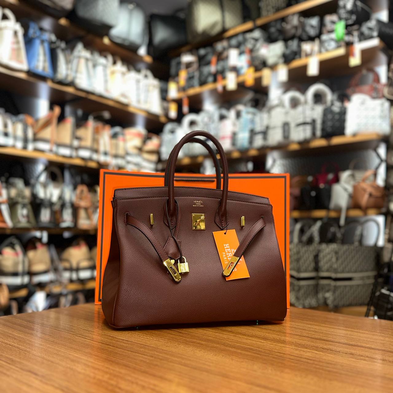 Hermes Birkin Μπορντό