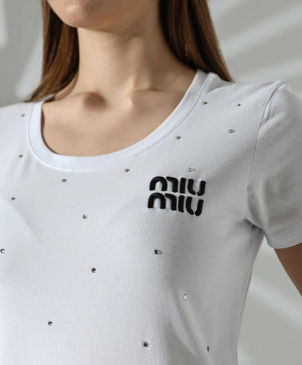 Miu Miu Μπλουζάκι Λευκό