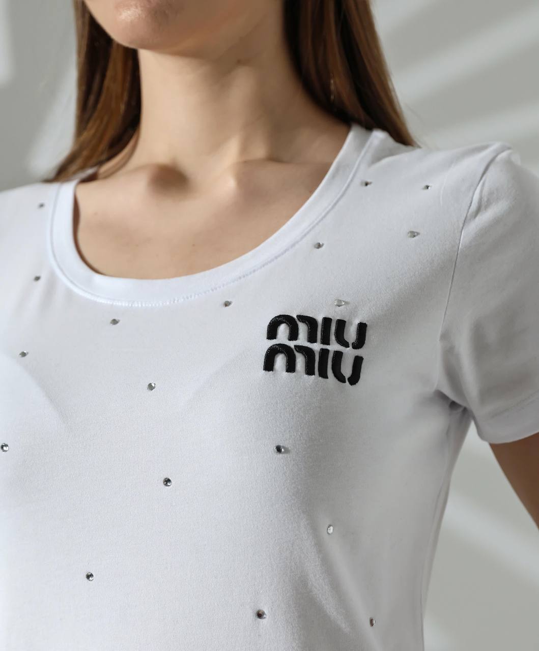 Miu Miu Μπλουζάκι Λευκό