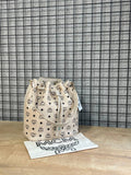 MCM Bucket Bag White Visetos
