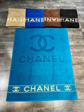 Chanel CC Logo Beach Towel