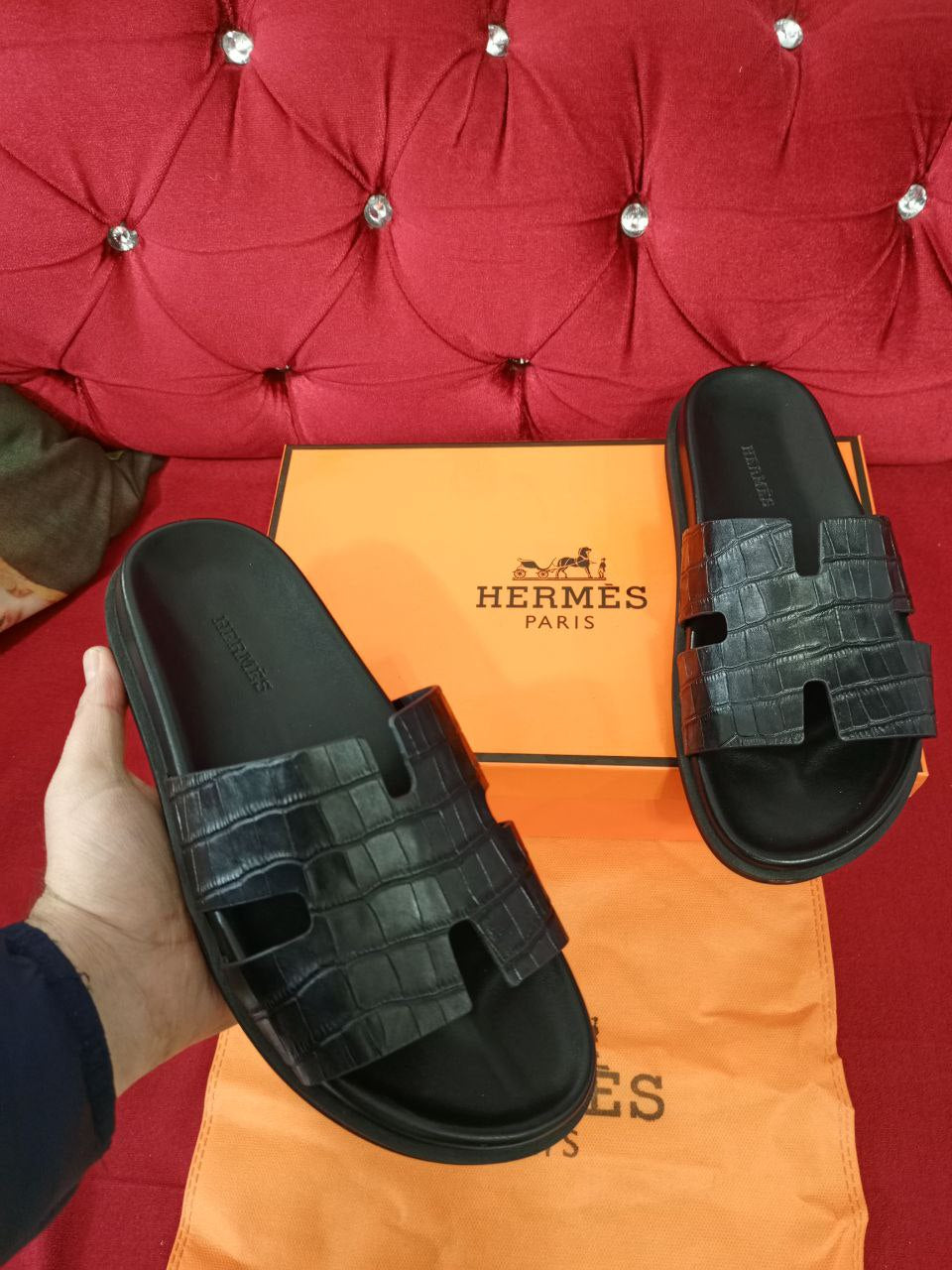 Hermes Slippers