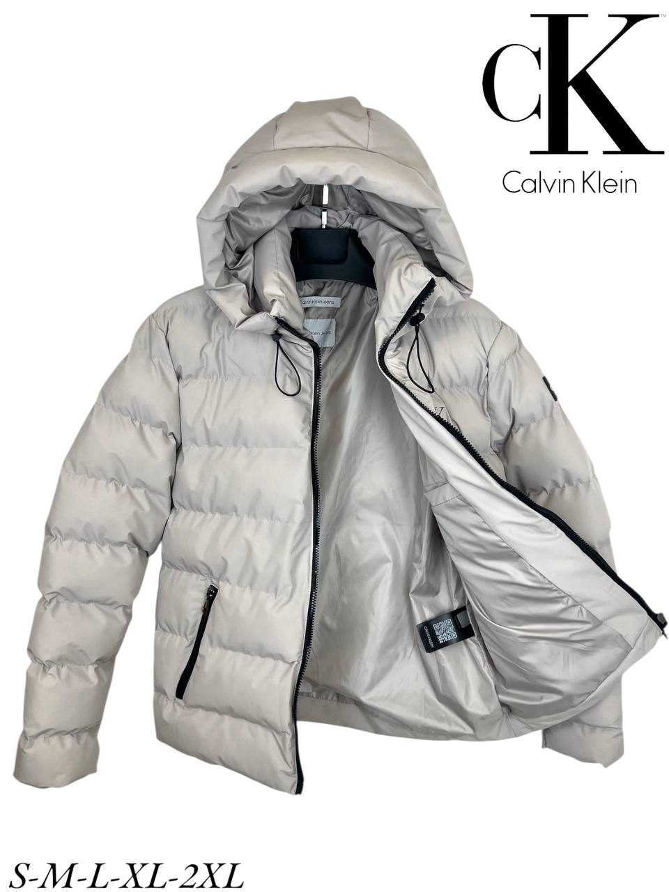Calvin Klein Hooded Puffer Jacket