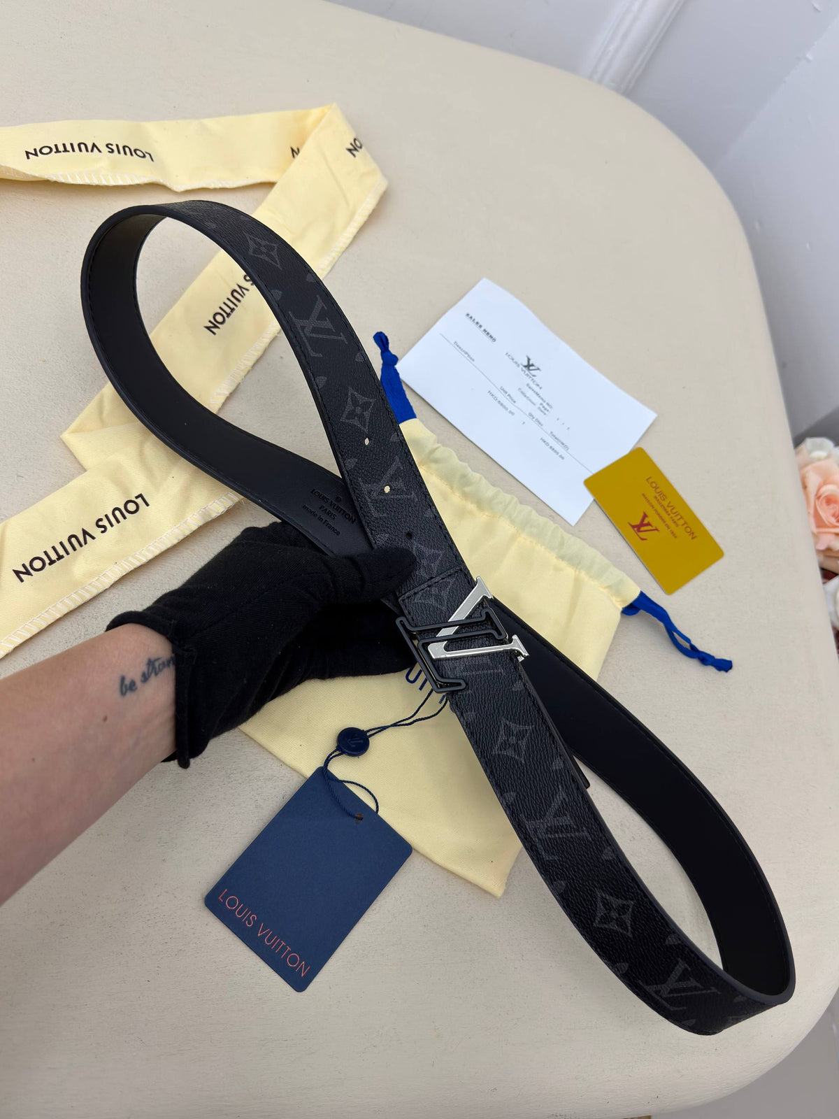 Louis Vuitton LV Initiales Monogram Belt
