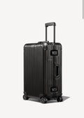 Rimowa Cabin Size Aluminium Suitcase Black