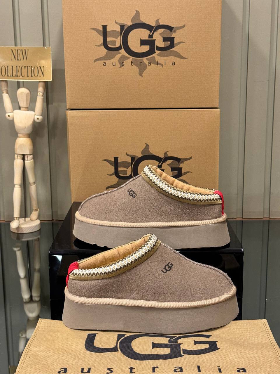 Ugg Tazz Μπεζ Σκούρο
