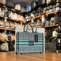 Christian Dior Book Tote Miss Dior Blue