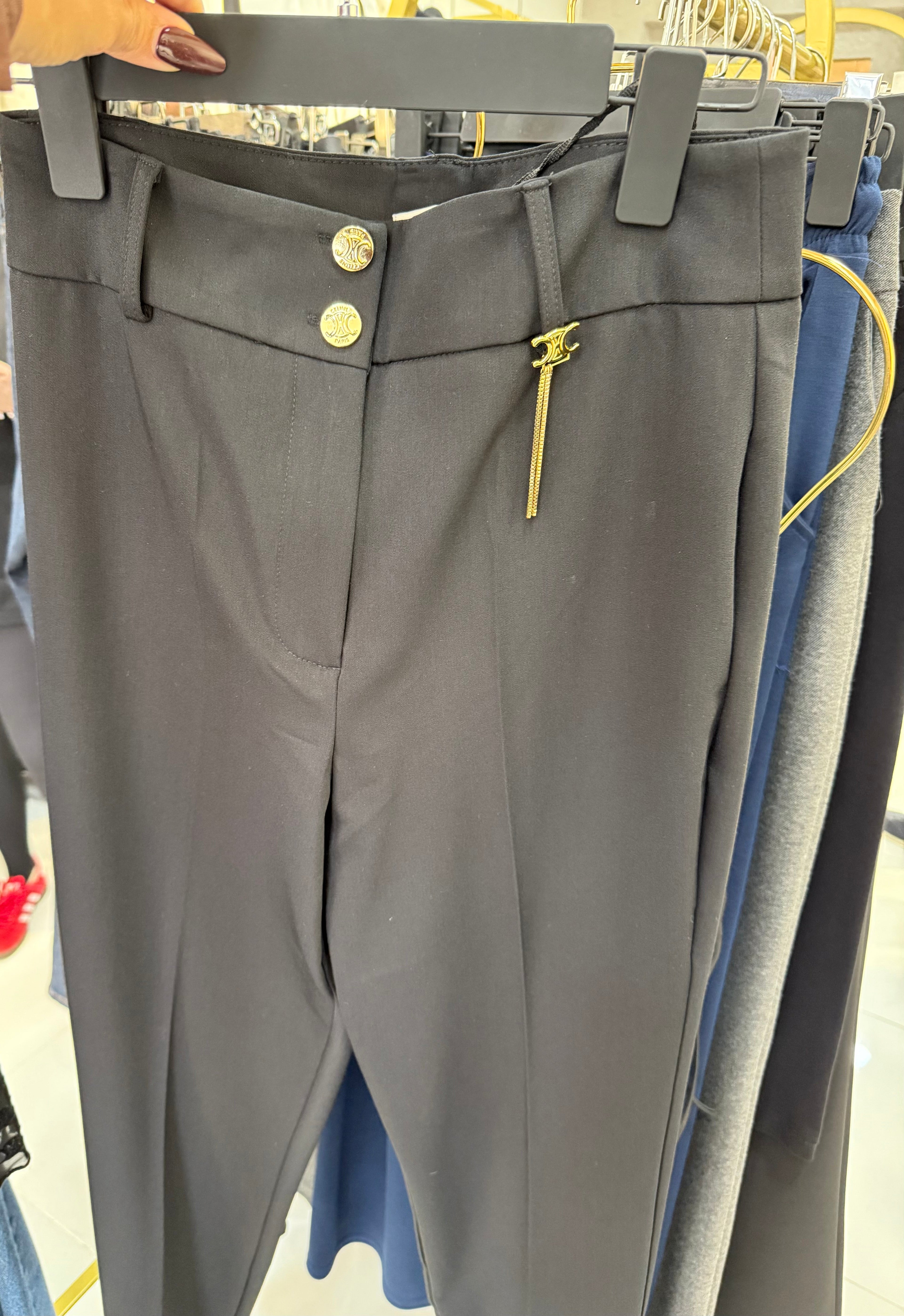 CELINE Tailored Trousers Black