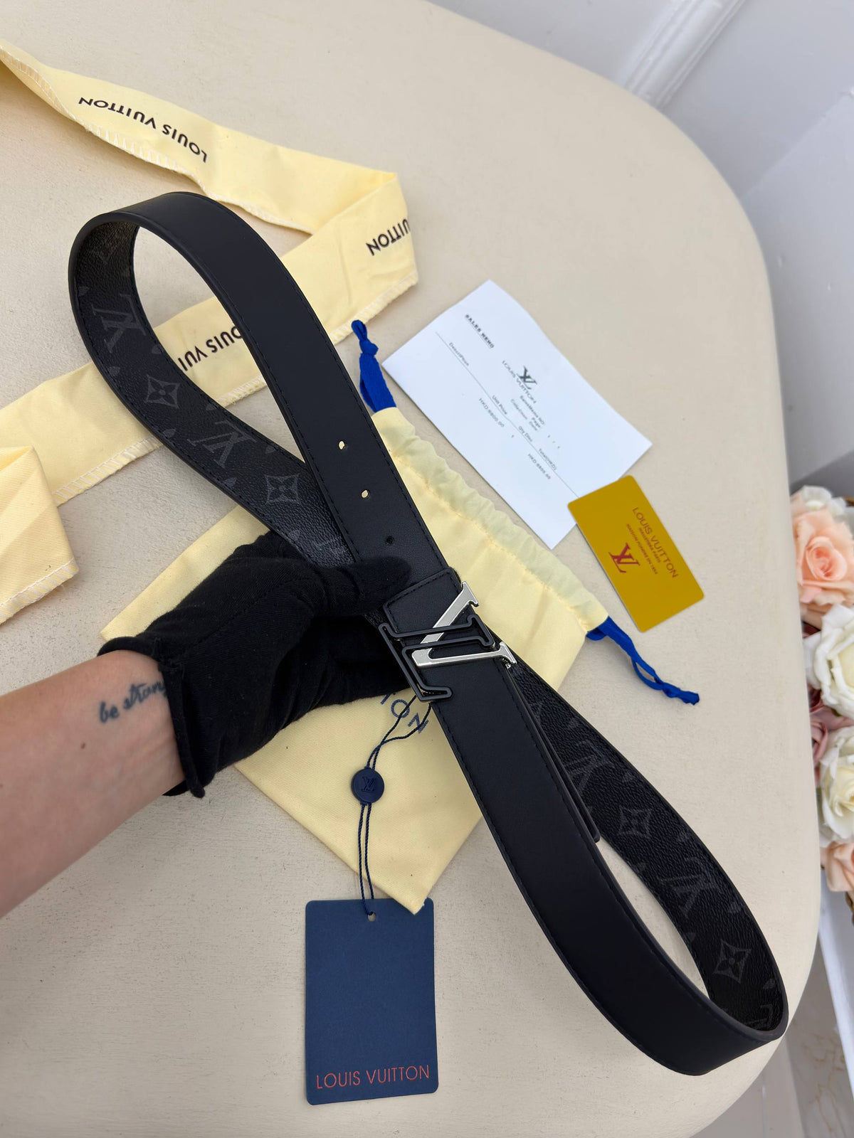 Louis Vuitton LV Initiales Monogram Belt