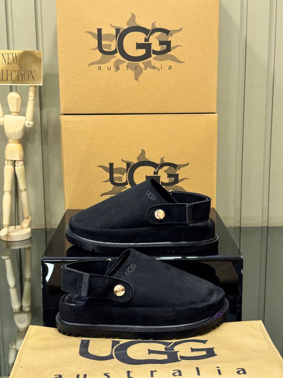 Ugg Goldenstar Μαύρο