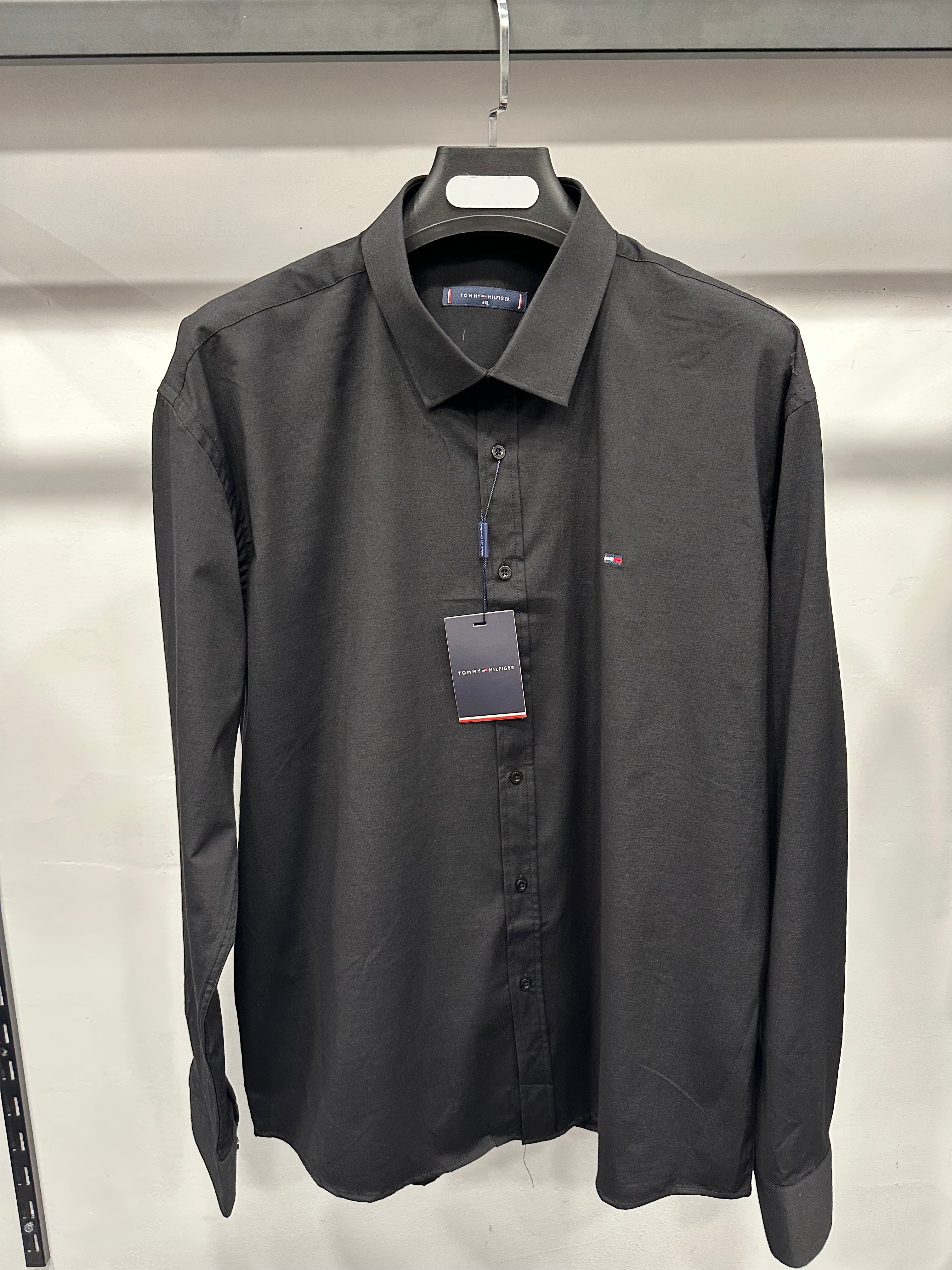 Tommy Hilfiger Πουκάμισο Μαύρο