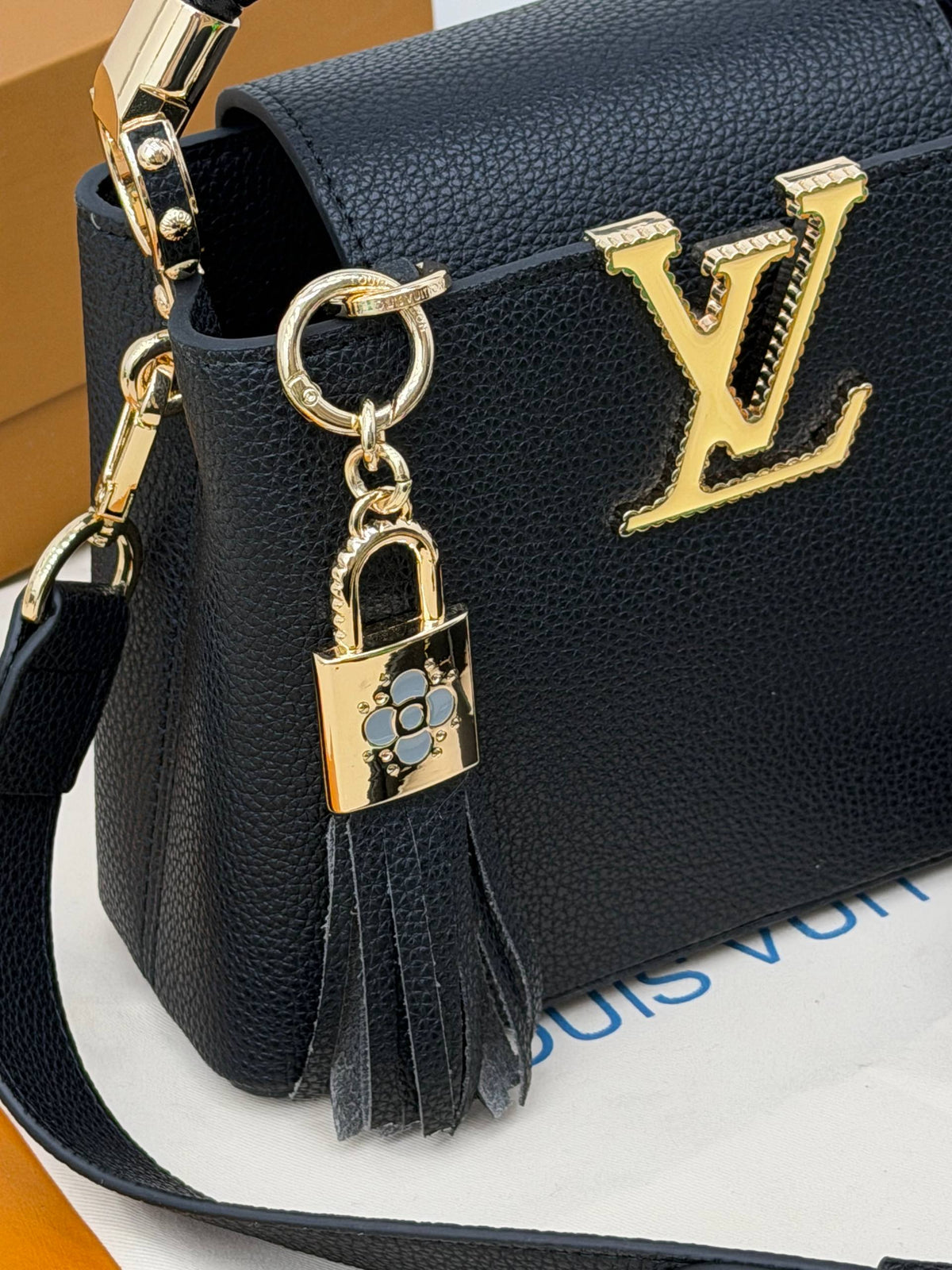Louis Vuitton Capucines Bag Black