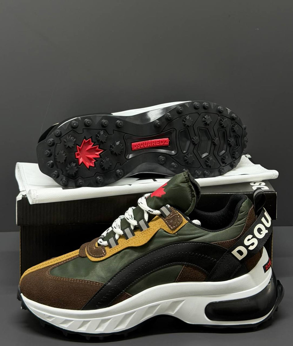 Dsquared2 Maple Leaf Sneakers Khaki