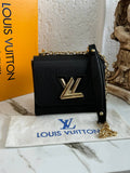 Louis Vuitton Twist MM Black Epi Leather