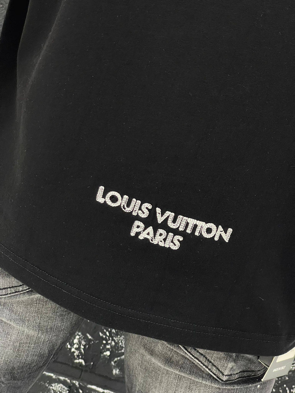 Louis Vuitton L.V.M. Logo T-Shirt Black