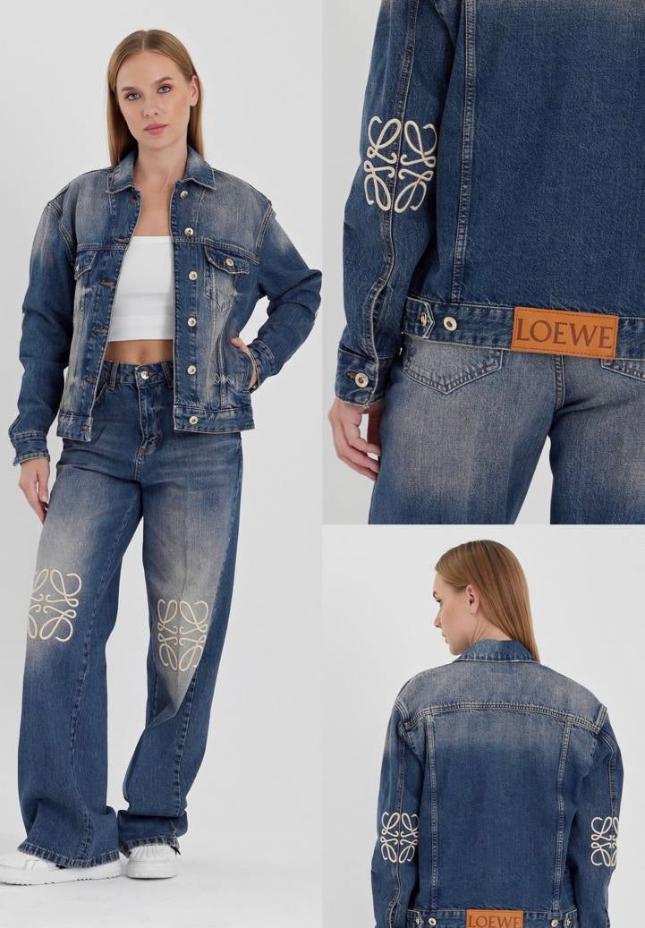 Loewe Anagram Denim Jacket