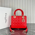 Christian Dior Lady Dior Bag Red