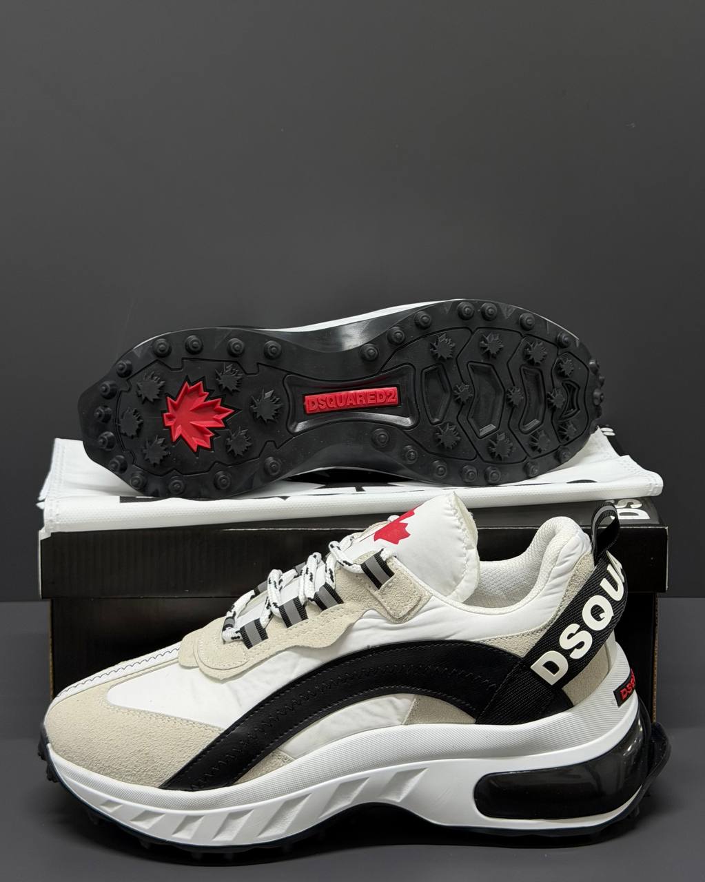 Dsquared2 Maple Leaf Sneakers White