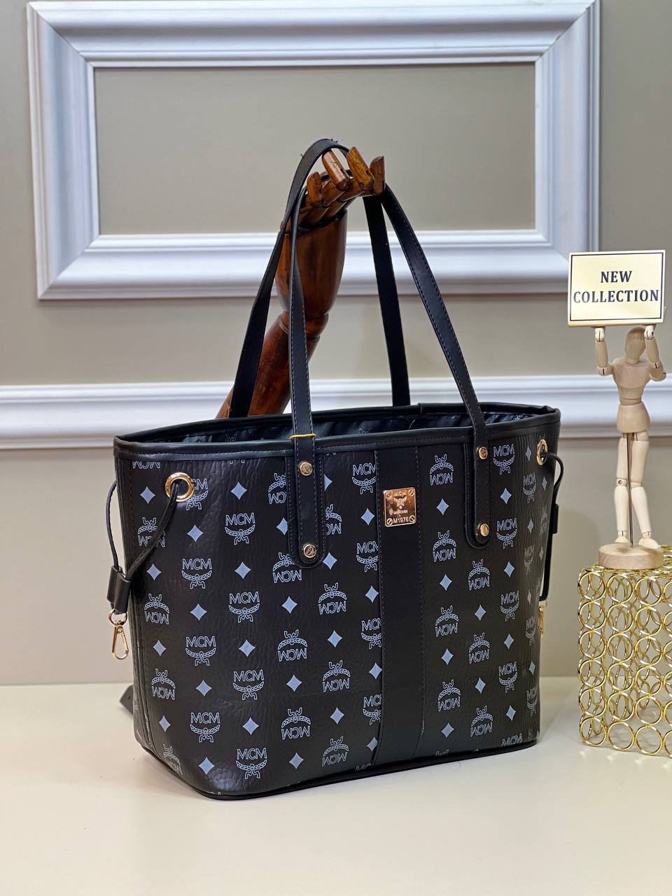 MCM Liz Shopper Black