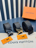 Louis Vuitton Initiales 40mm Belt Monogram Graphite