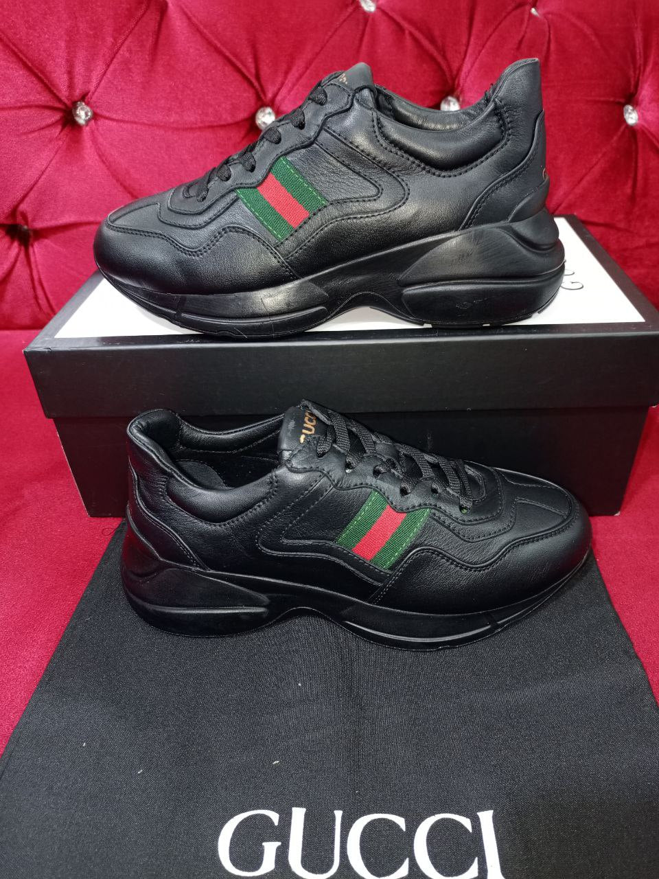 Gucci black sneakers