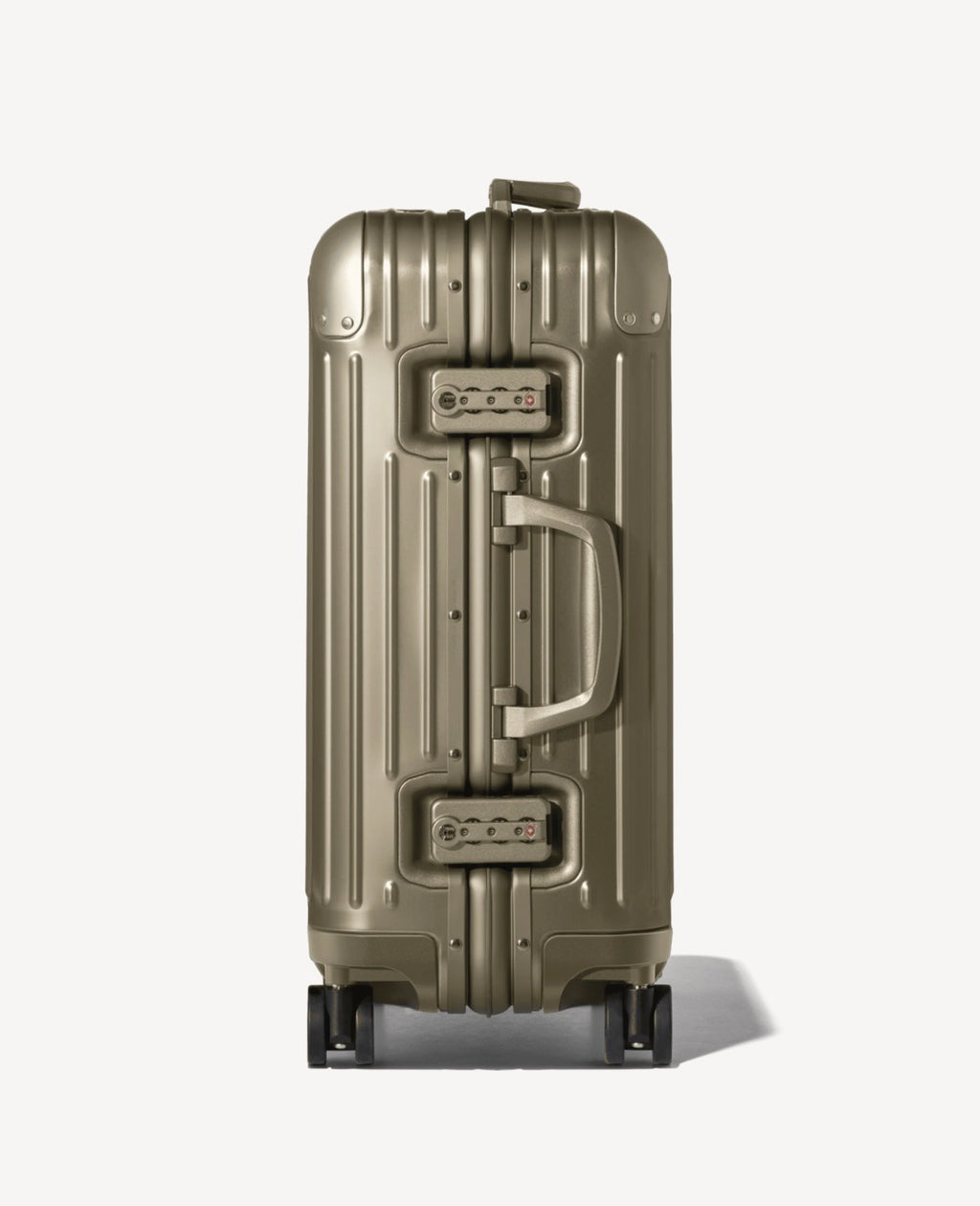 Rimowa Cabin Size Aluminium Suitcase Titanium