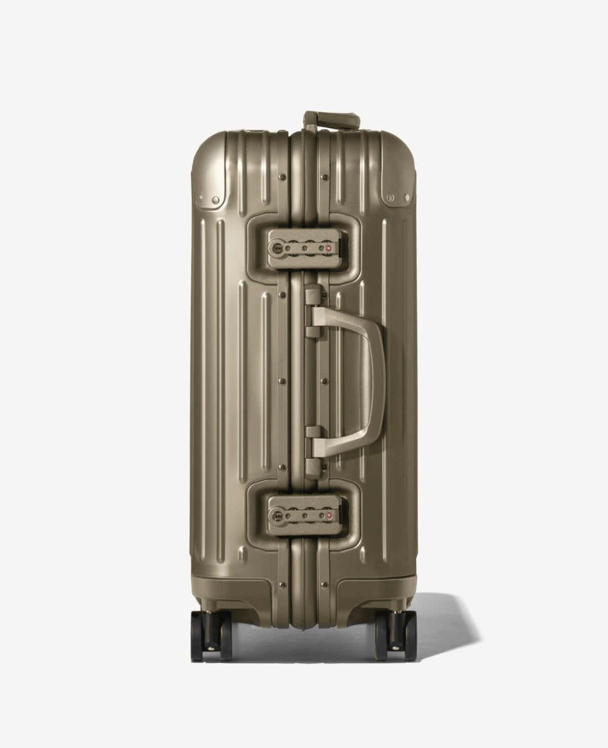 Rimowa Cabin Size Aluminium Suitcase Titanium