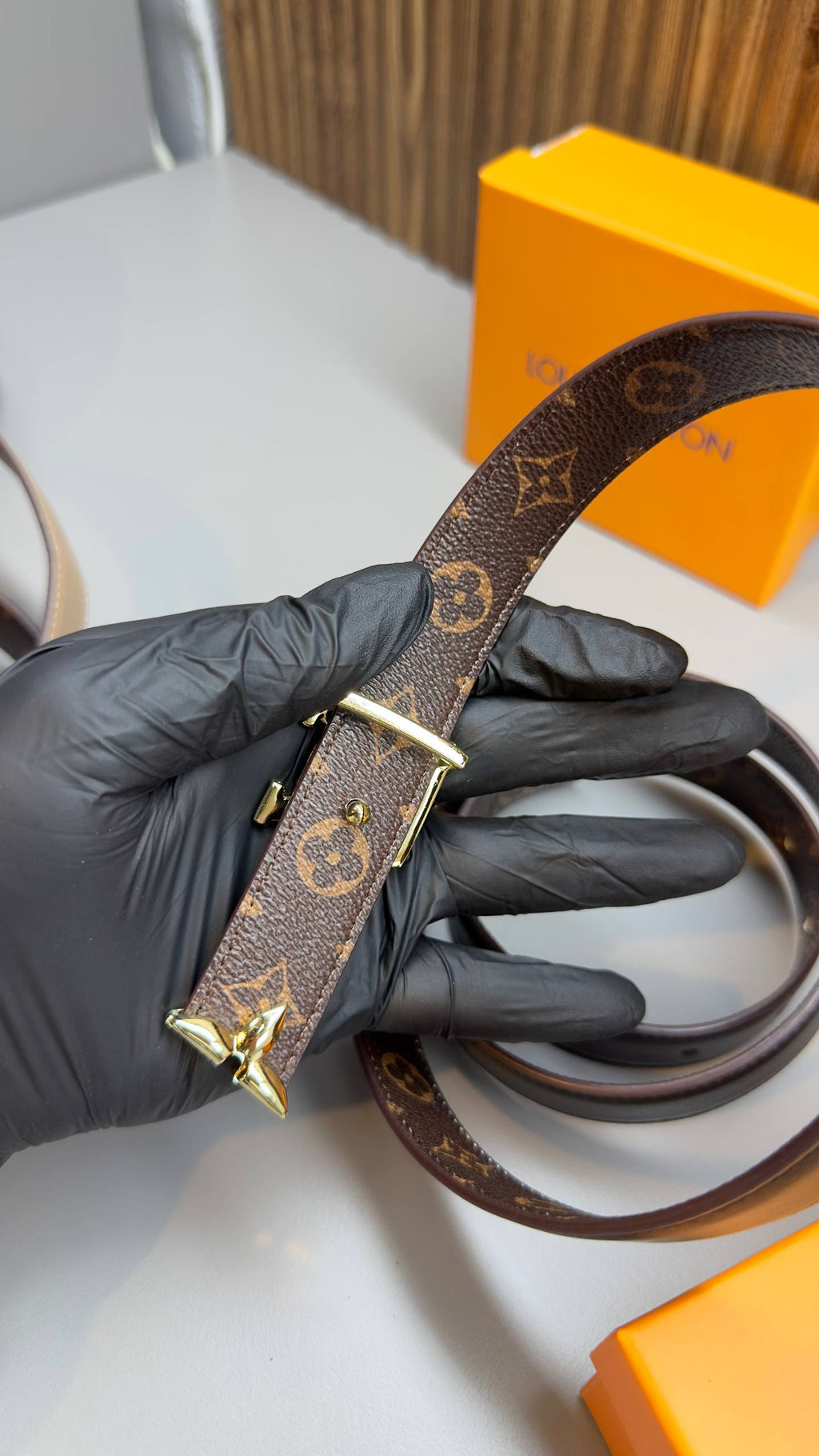 Louis Vuitton Belt Black
