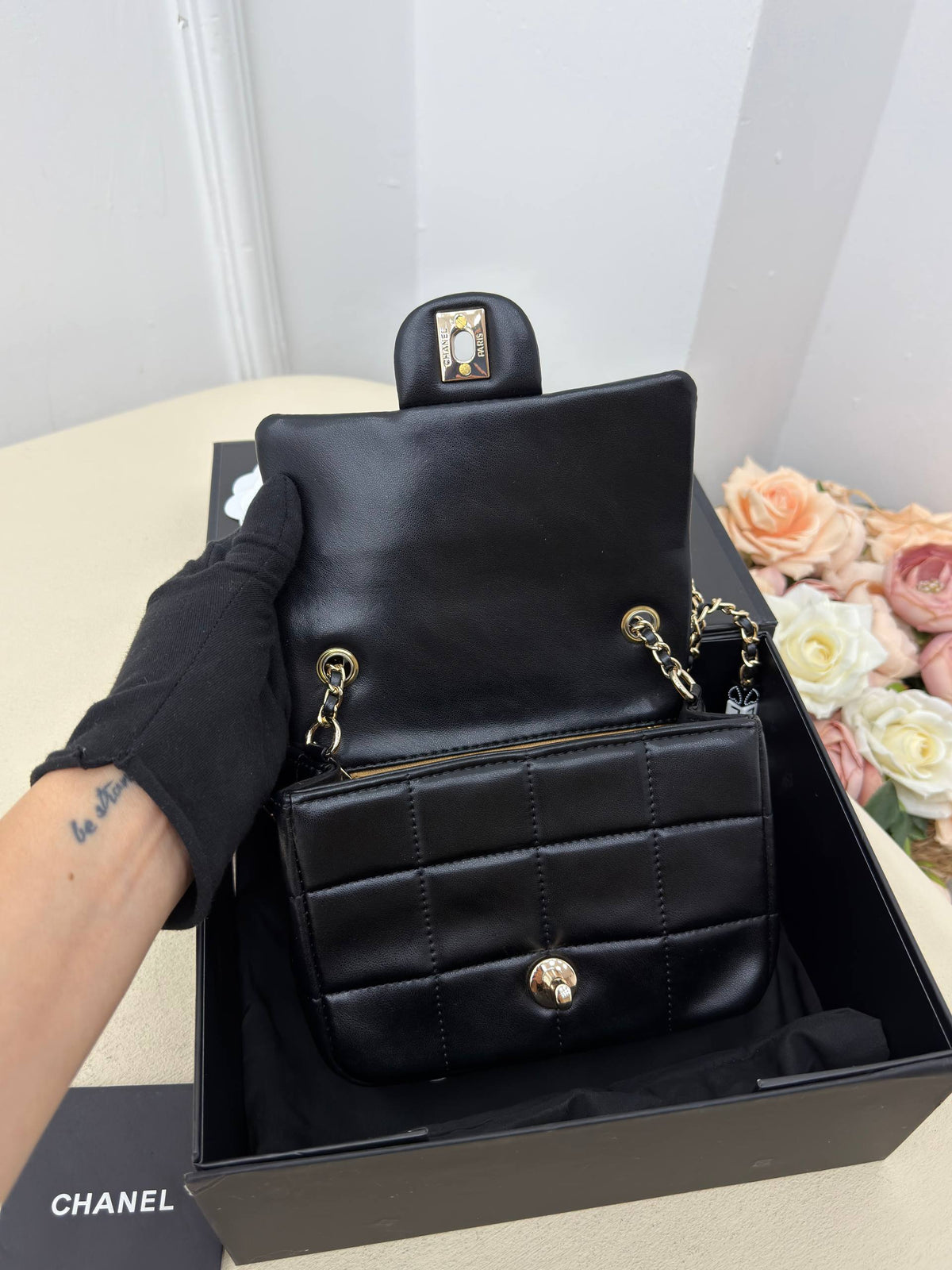 Chanel Mini Flap Bag Black