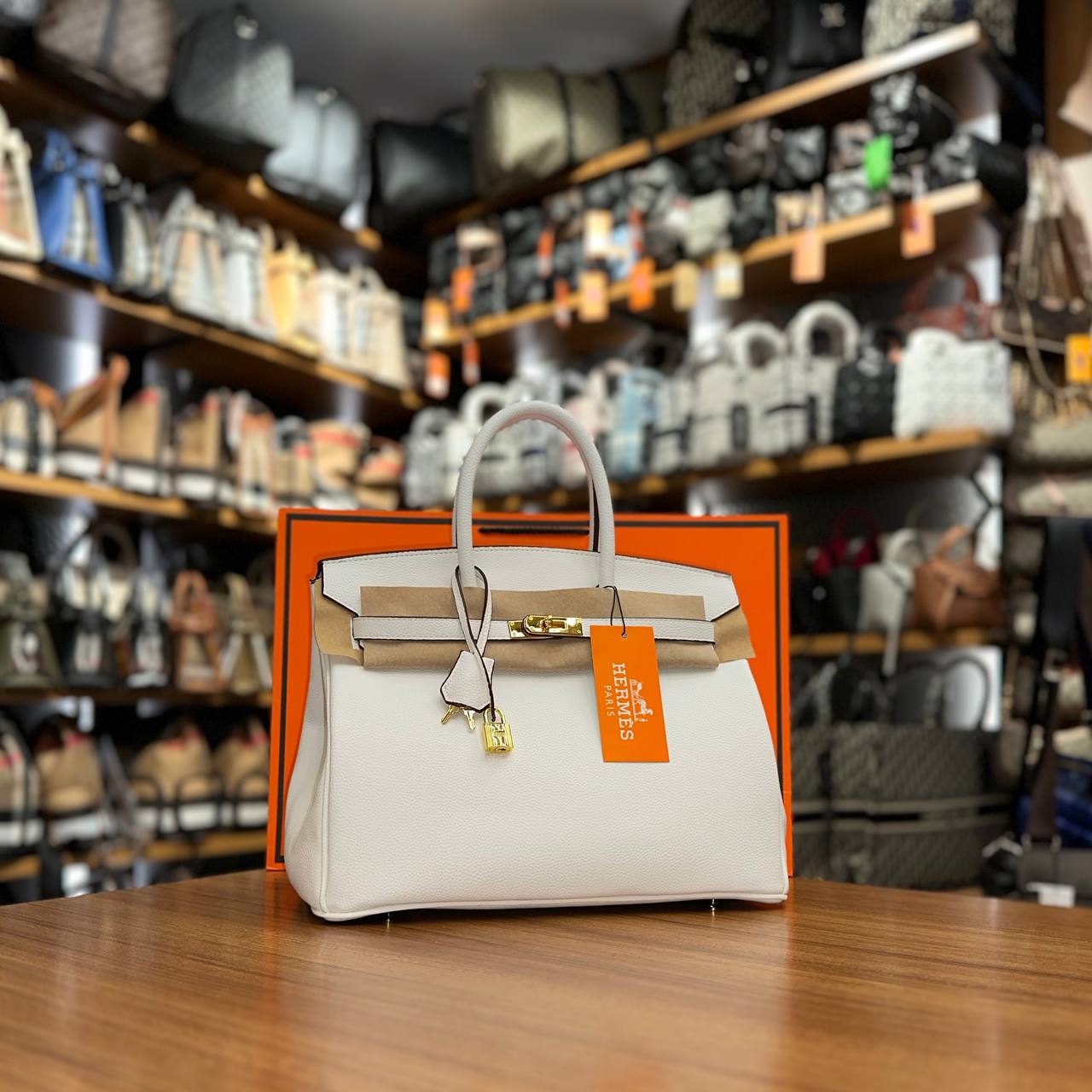 Hermes Birkin White