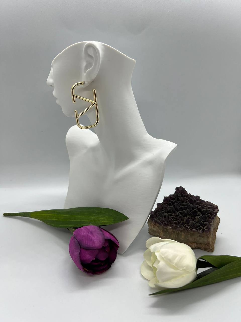 Valentino Σκουλαρηκια Χρύσα